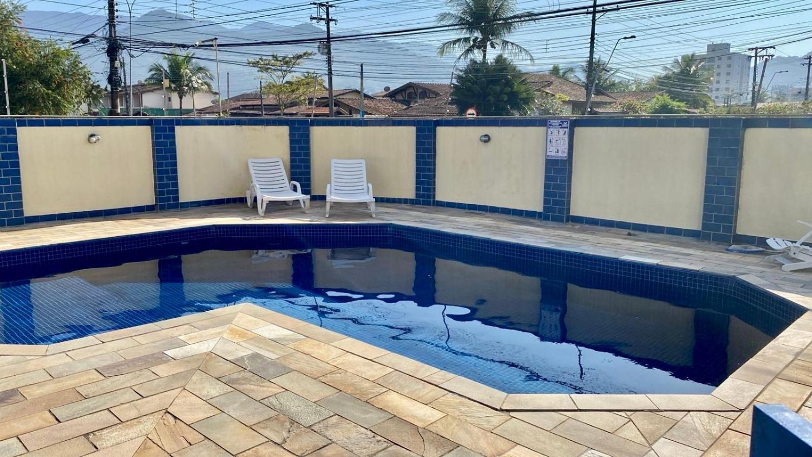Lindo Apto Praia Martin De Sa Em Condominio Com Piscina, Estacionamento, Wi-Fi 150Mbps,Perto Do Mar!!! Caraguatatuba Dış mekan fotoğraf