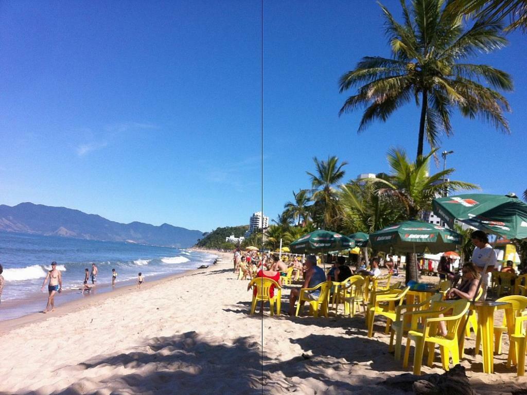 Lindo Apto Praia Martin De Sa Em Condominio Com Piscina, Estacionamento, Wi-Fi 150Mbps,Perto Do Mar!!! Caraguatatuba Dış mekan fotoğraf